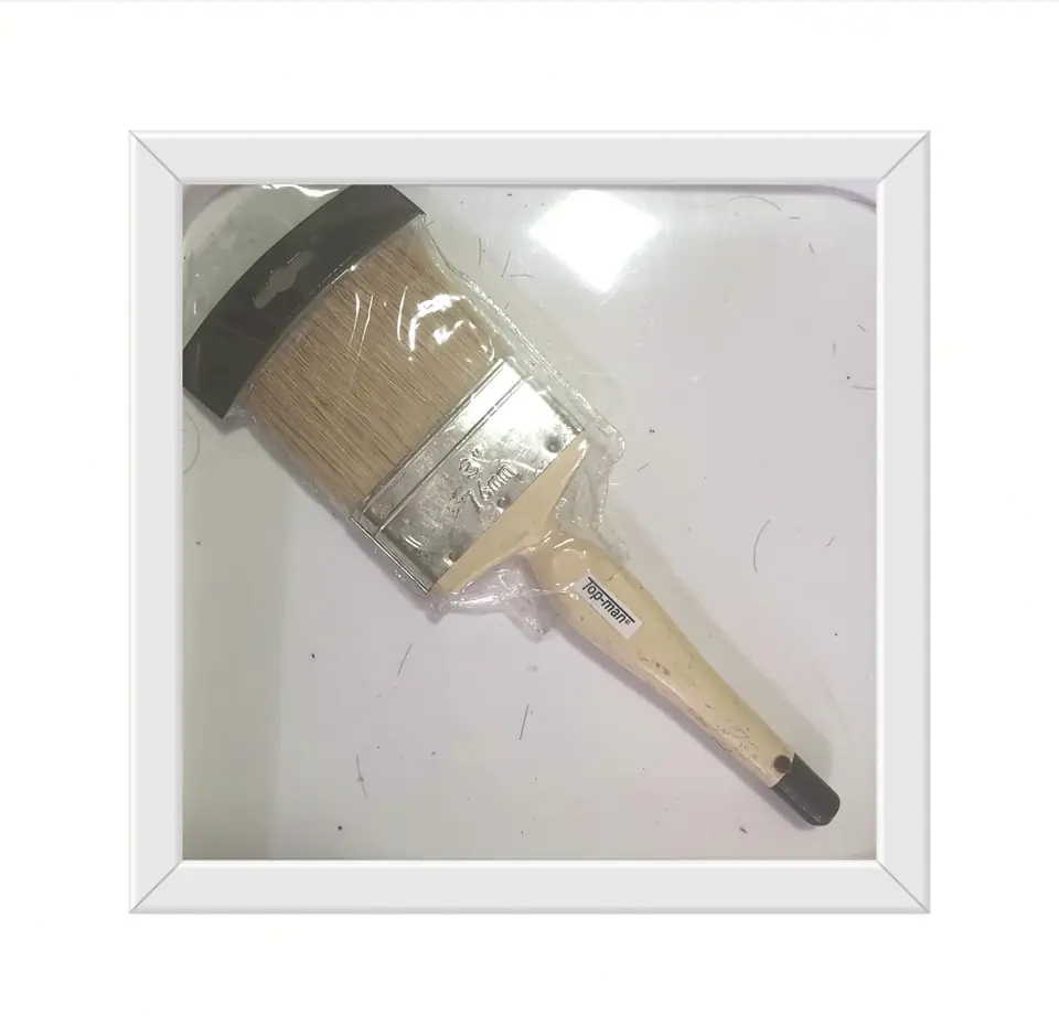 PINCEL CERDA BLANCA GRUESA PROFESIONAL 3"(U120)