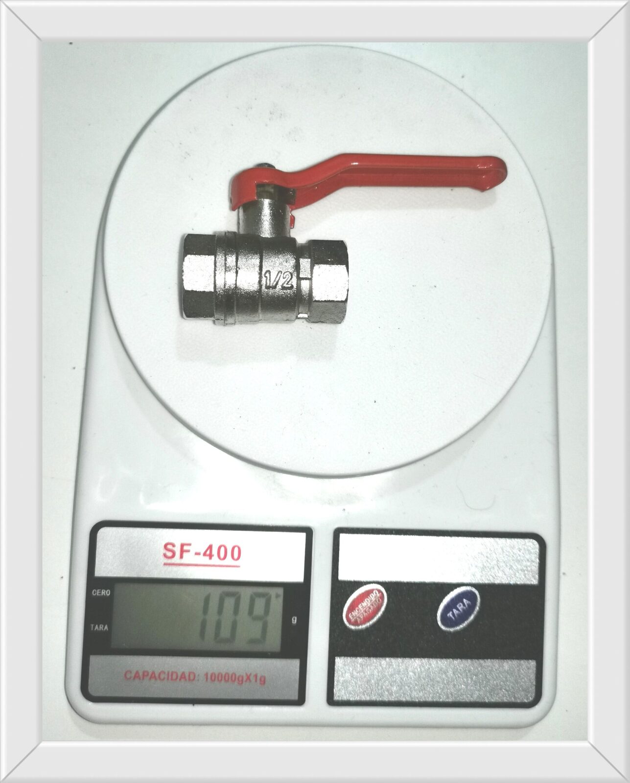 LLAVE DE PASO VALVULA ESFERICA 1/2 (U180)