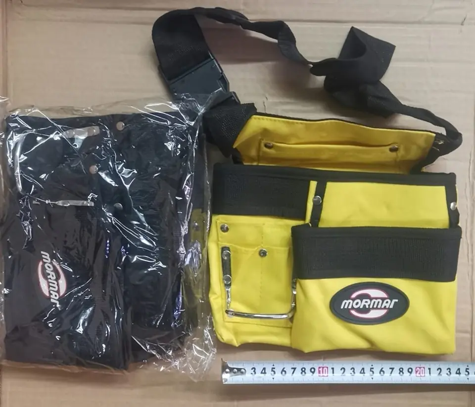 CINTURON PORTA HERRAMIENTAS CLAVERA 6 BOLSILLOS(U700)