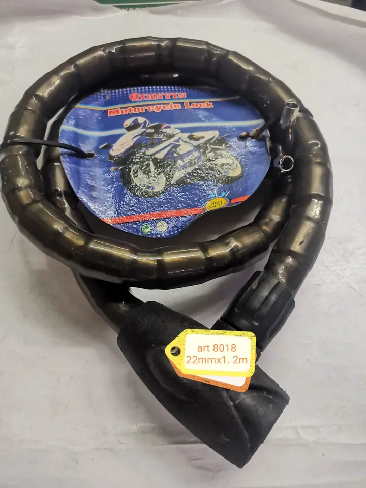 LINGA PITON MOTO 22MM X1.2M CABEZA TIBURON ART8018 (U600)