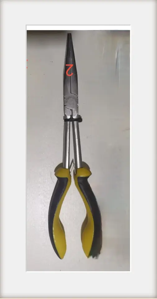 PINZA MECANICA 11" PUNTA CURVA 15 (U590)
