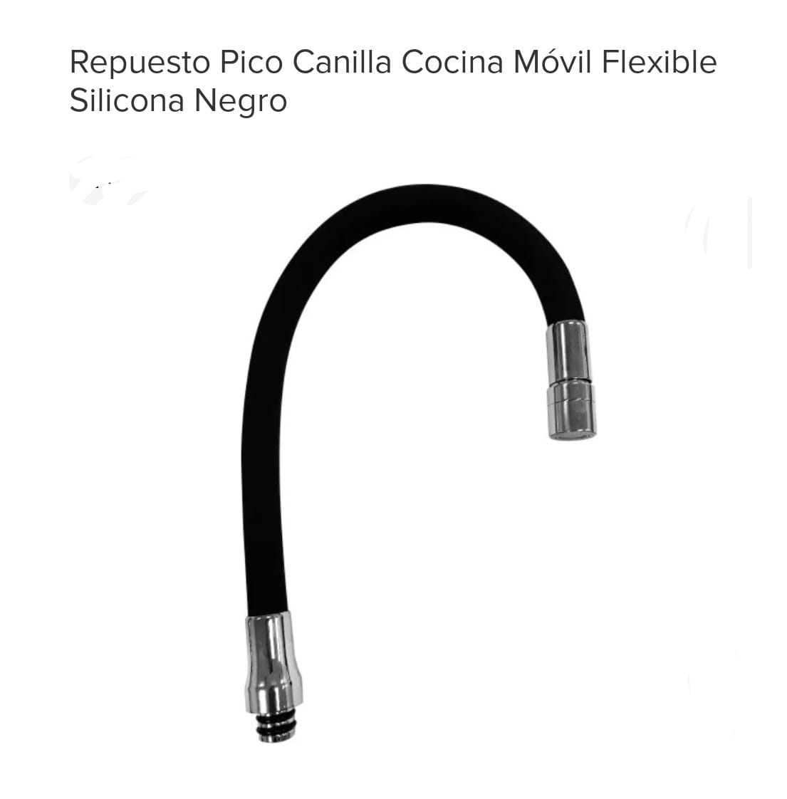 REPUESTO PICO CANILLA FLEXIBLE FINO (U340)