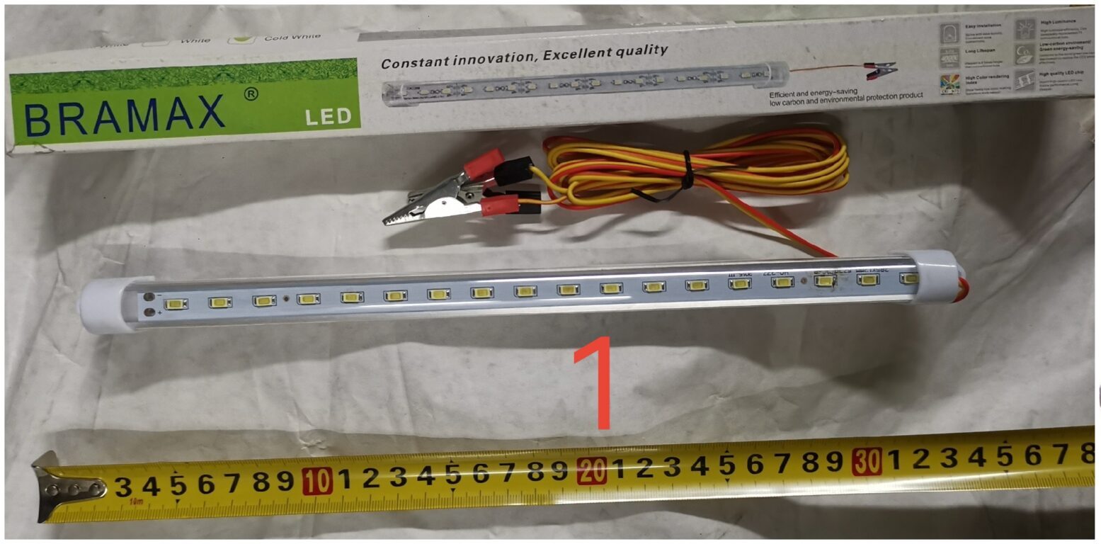 TUBO LED 12V 30CM  (U250)