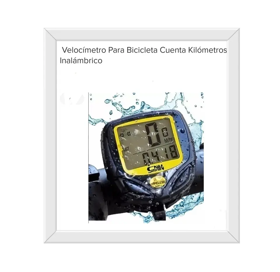 Velocímetro para bicicleta inalambrico