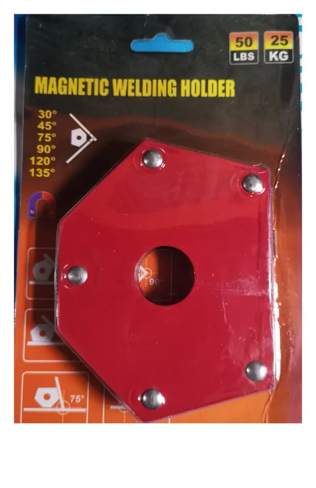 ESCUADRA MAGNETICA SOPORTE 6 LADOS 50L 4¨PULG (U270)