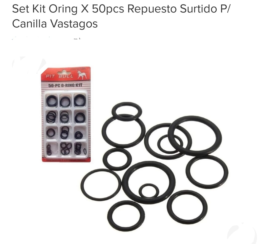 ORING X 50PZS (U125)