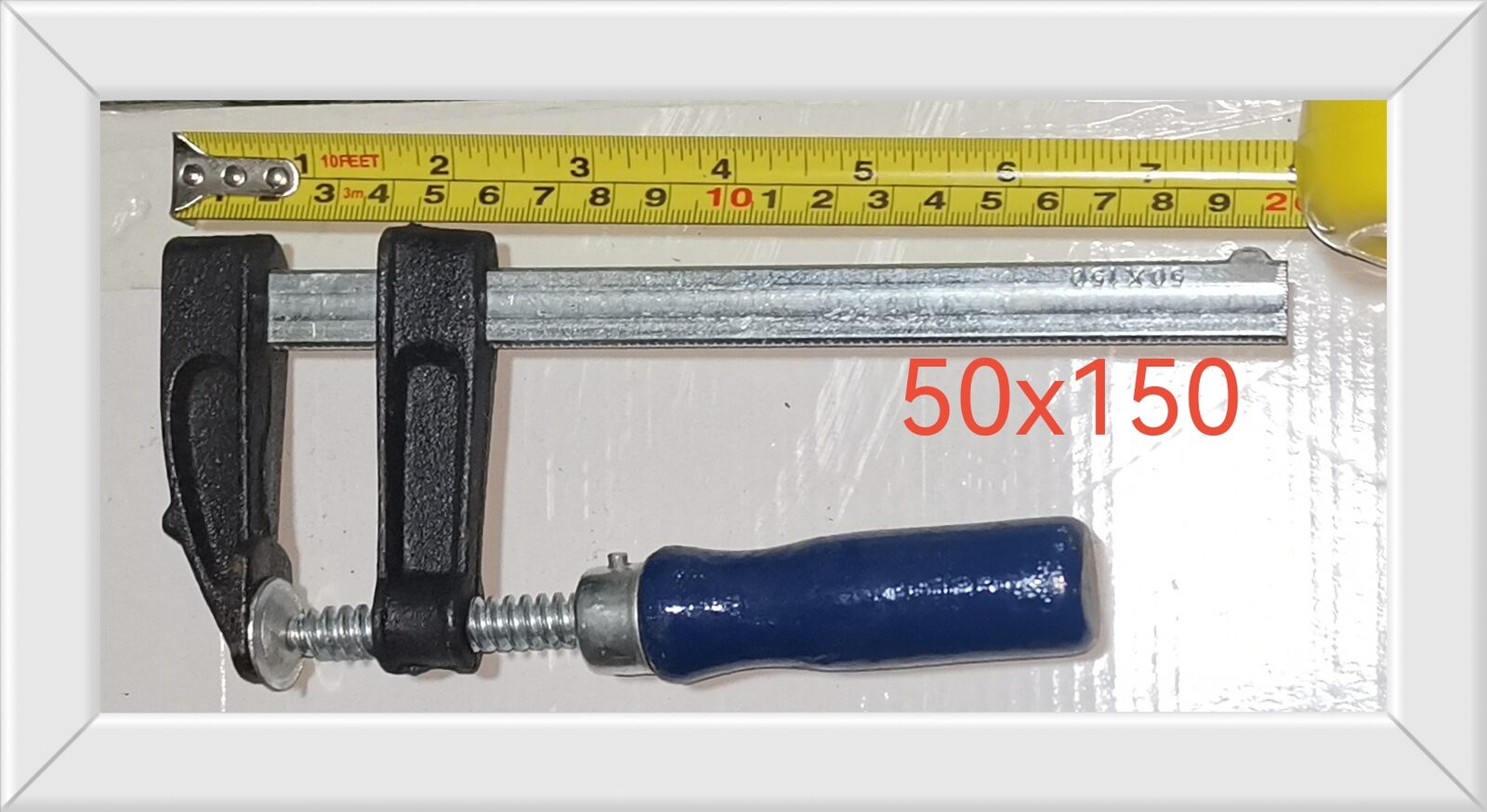 SARGENTO MANGO AZUL 50X150MM (U180)