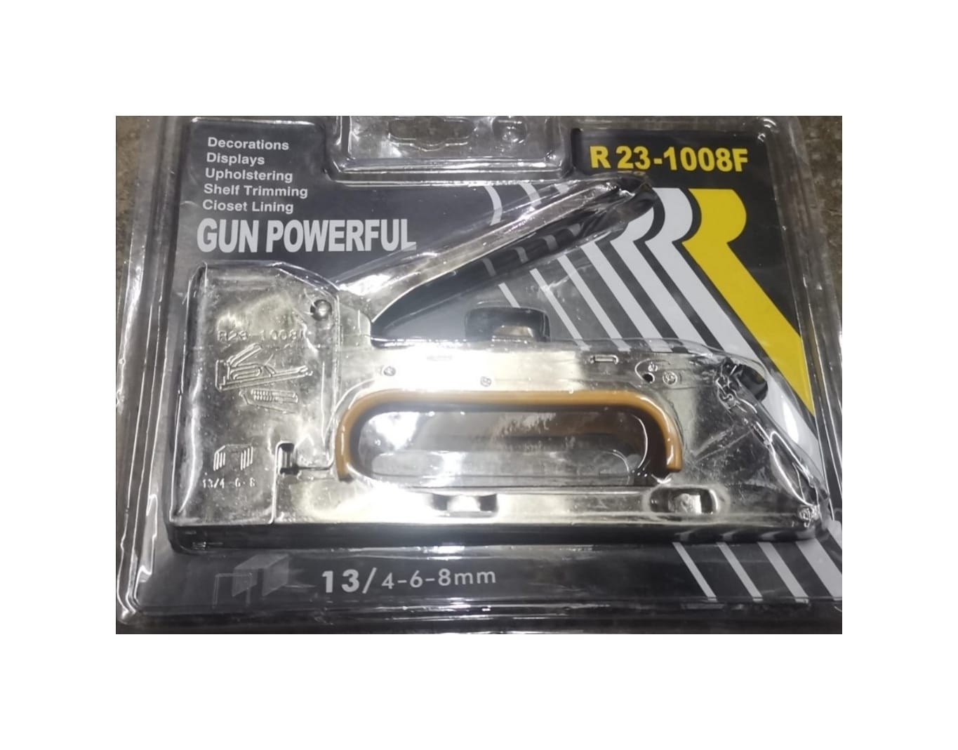 ENGRAMPADORA METALICA CROMADA ECO (U500)