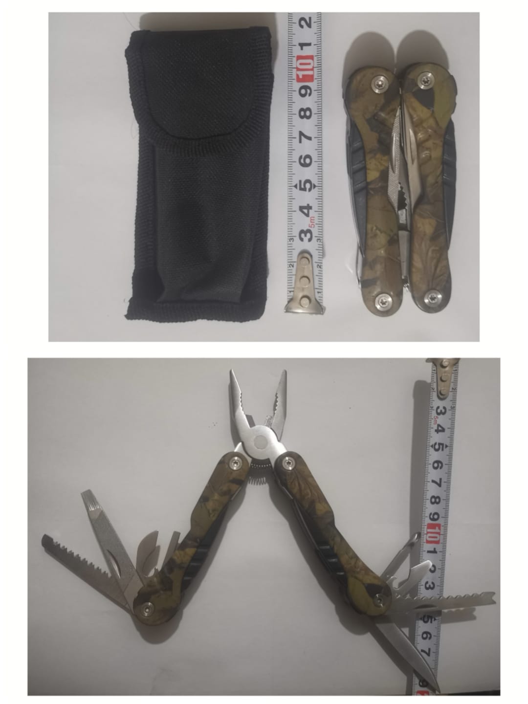 PINZA MULTIFUNCION PLEGABLE CAMUFLADA GRANDE (U750)