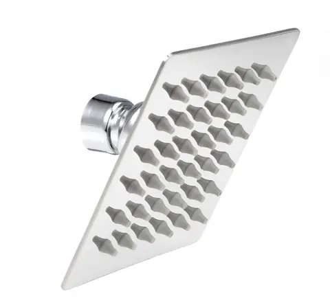 FLOR DUCHA CUADRADA METAL ECO 15CM(U255)