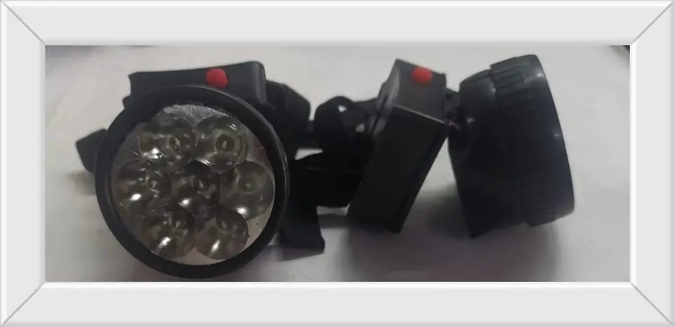 LINTERNA MINERA 7 LED GRANDE (U090)
