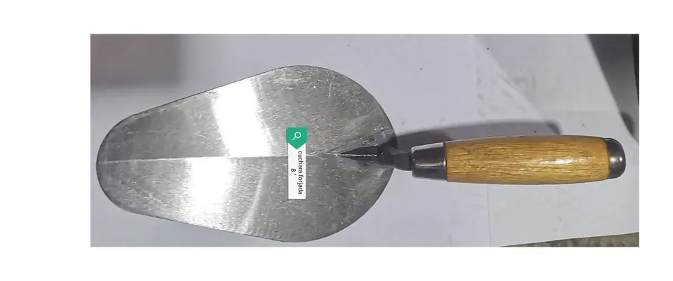 CUCHARA ALBAÑIL FORJADA PUNTA MOCHA 8" (U500)