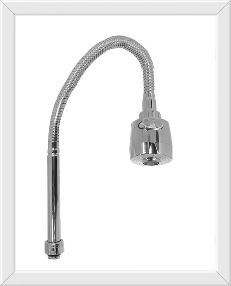 REPUESTO PICO CANILLA FLEXIBLE CROMADO (U400)