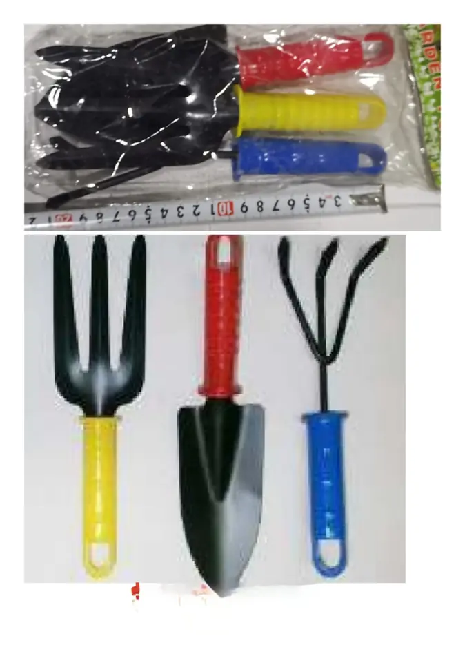 SET JARDIN MANGO PVC COLOR X 3 (U160)