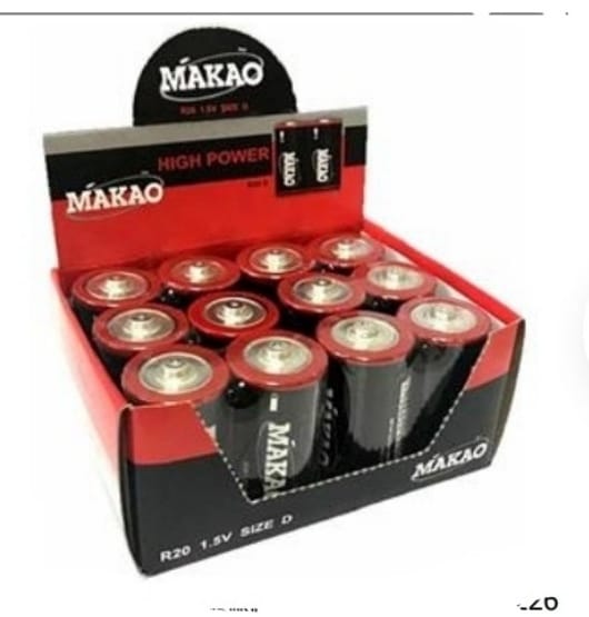 PILA MACAO GRANDE D X 12PCS (U600)