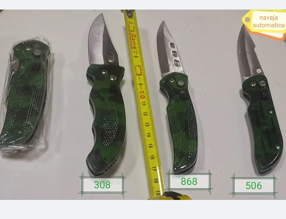 NAVAJA AUTOMATICA CAMUFLADA (U170)