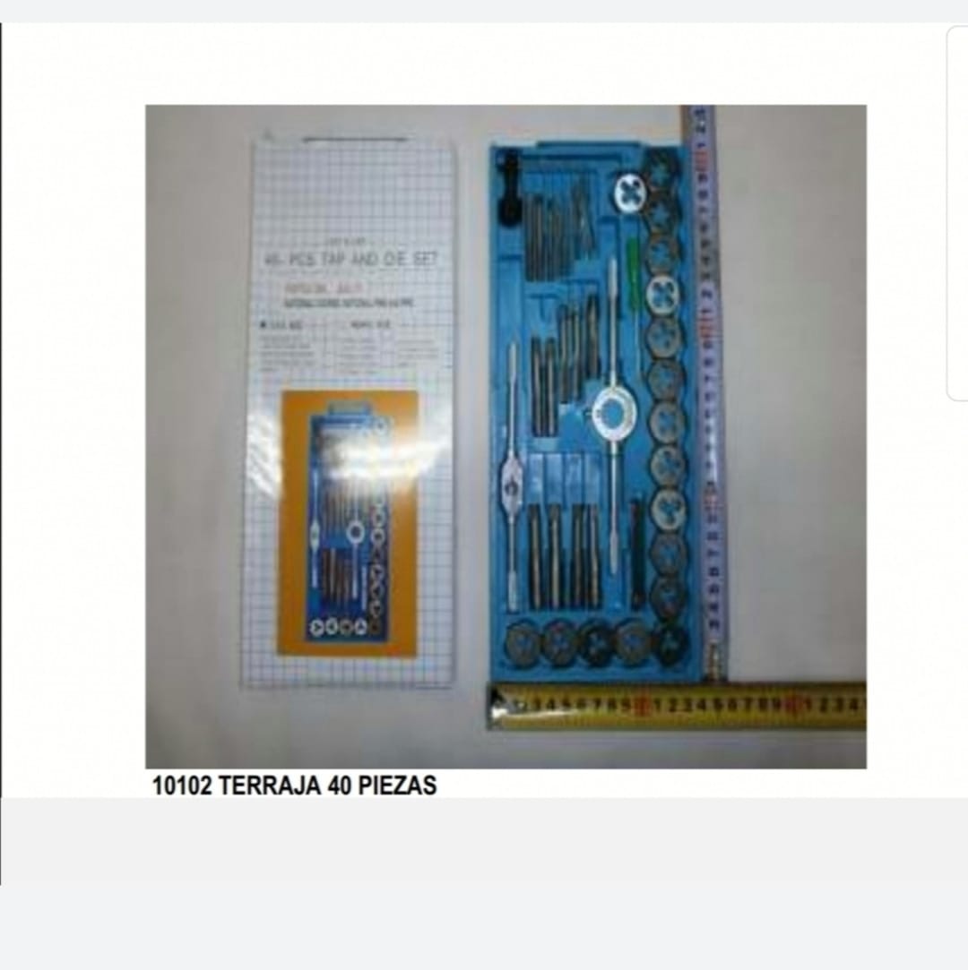 TERRAJA X 40PZS (U1900)