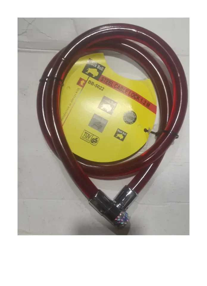 LINGA CABLE MOTO BISON 1.2M LLAVE CRUZ (U750)