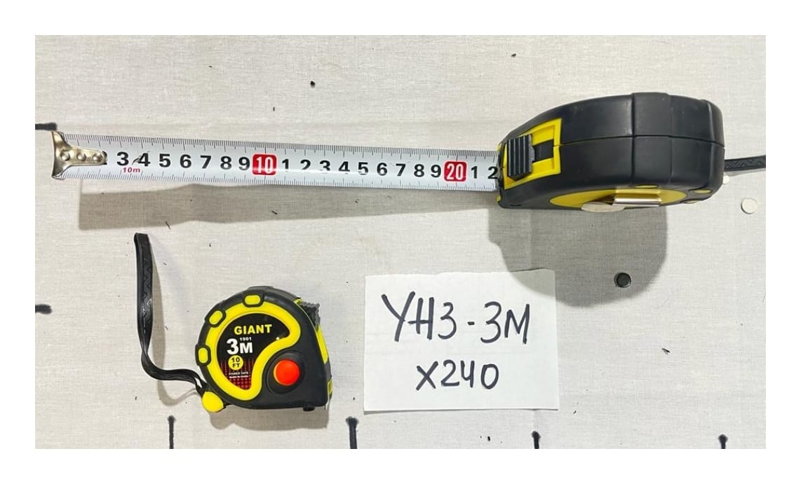 CINTA GIANT AMARILLA  3 TRABAS 3M (U110)