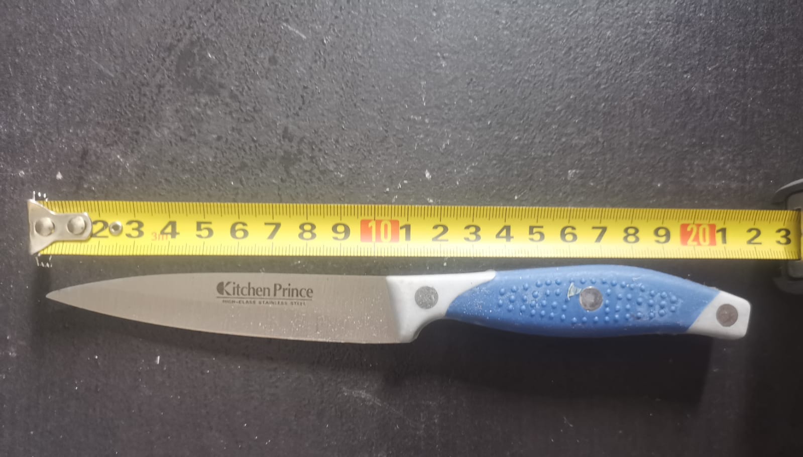 CUCHILLO MANGO AZUL 4"(U095)