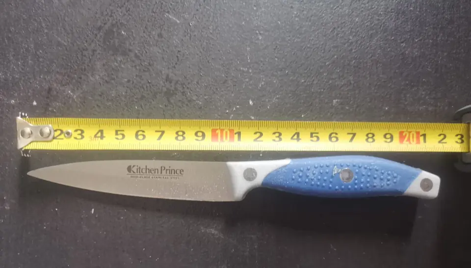 CUCHILLO MANGO AZUL 4"(U095)