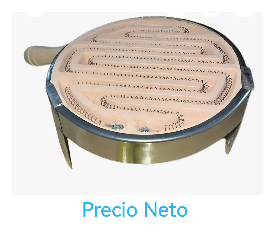 CALENTADOR ELECTRICO 22CM -NETO