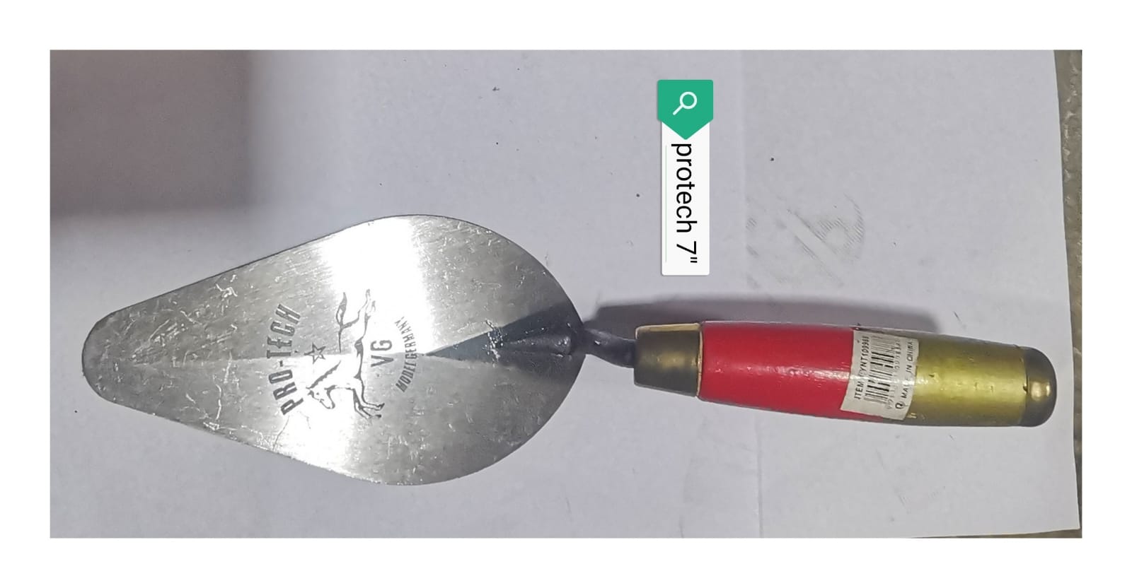 CUCHARA ALBAÑIL PROTECH 7" (U180)