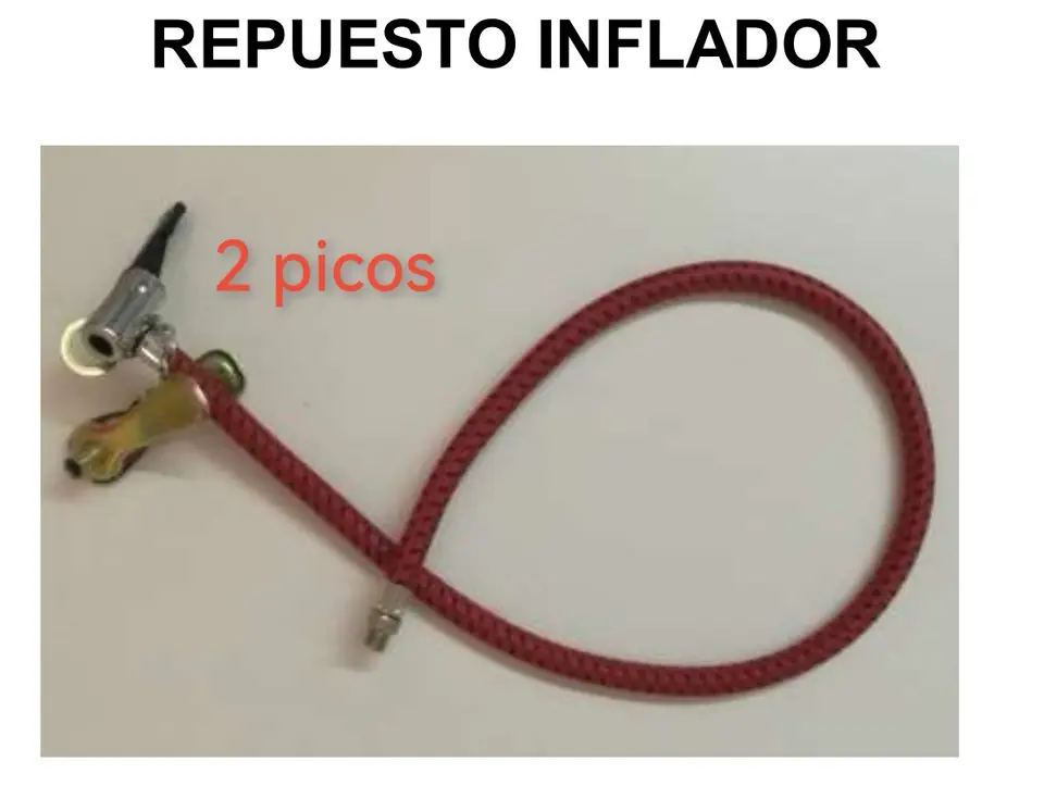 MANGUERA PARA INFLADOR 2 PICOS (U065)