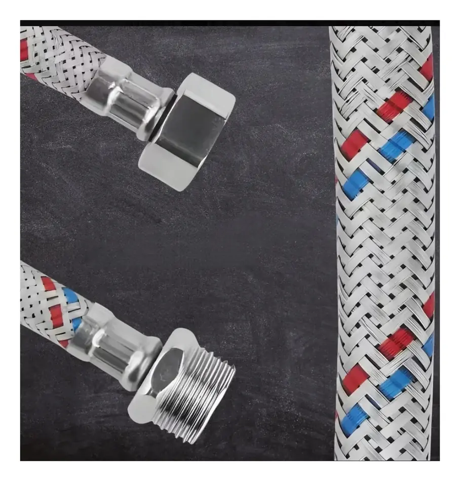 FLEXIBLE MALLADO AGUA 1/2 M-H 40CM (U058)