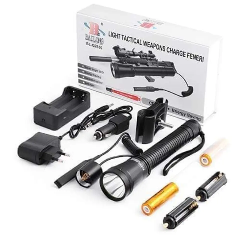 LINTERNA PARA ARMA RIFLE TACTICA Q2830 (u2750)