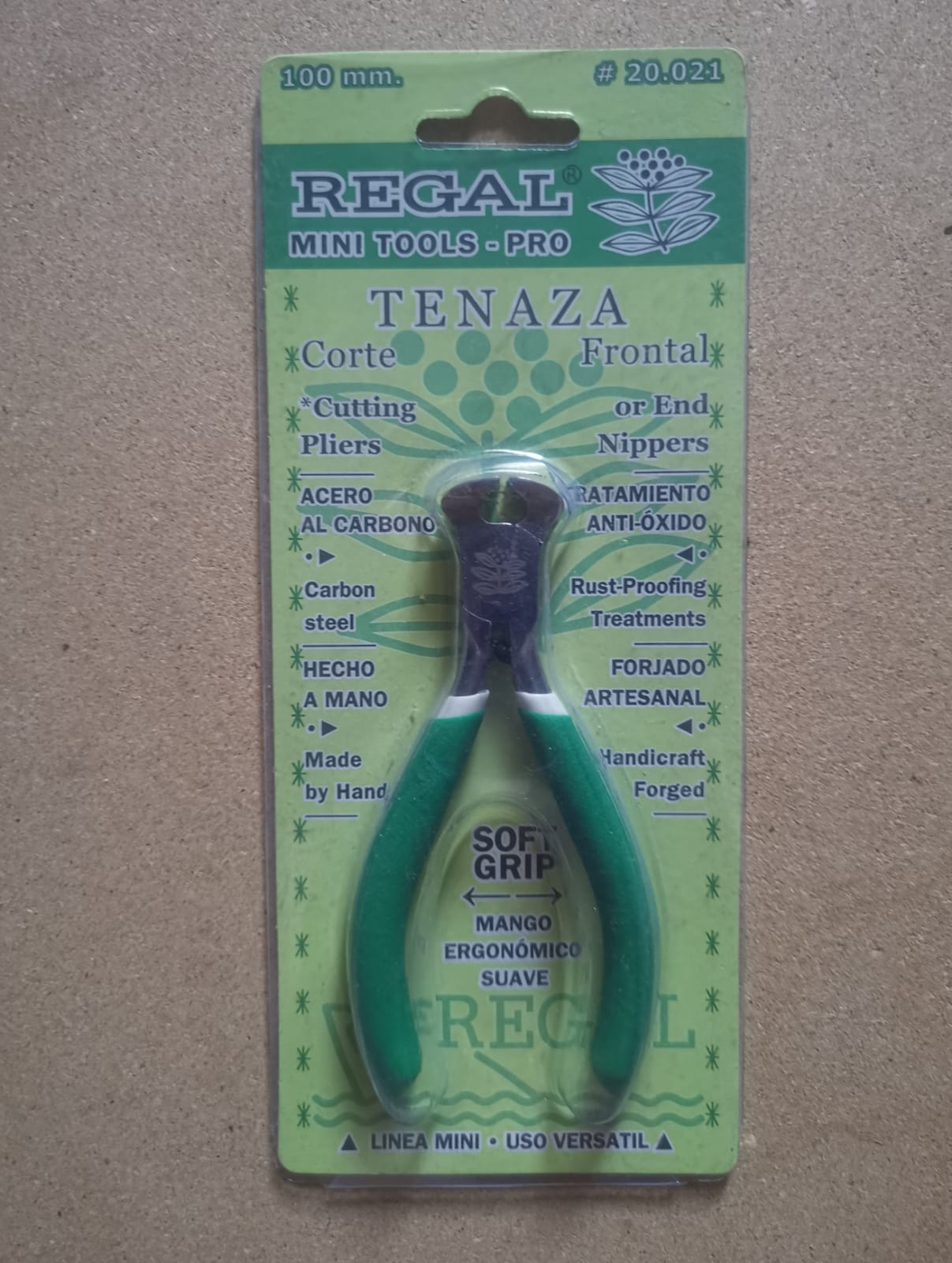PINZA MINI 4.5" REGAL CORTE FRONTAL (U230)
