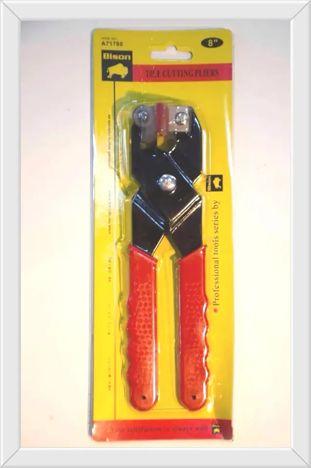 PINZA CORTA CERAMICA BISON (U390)