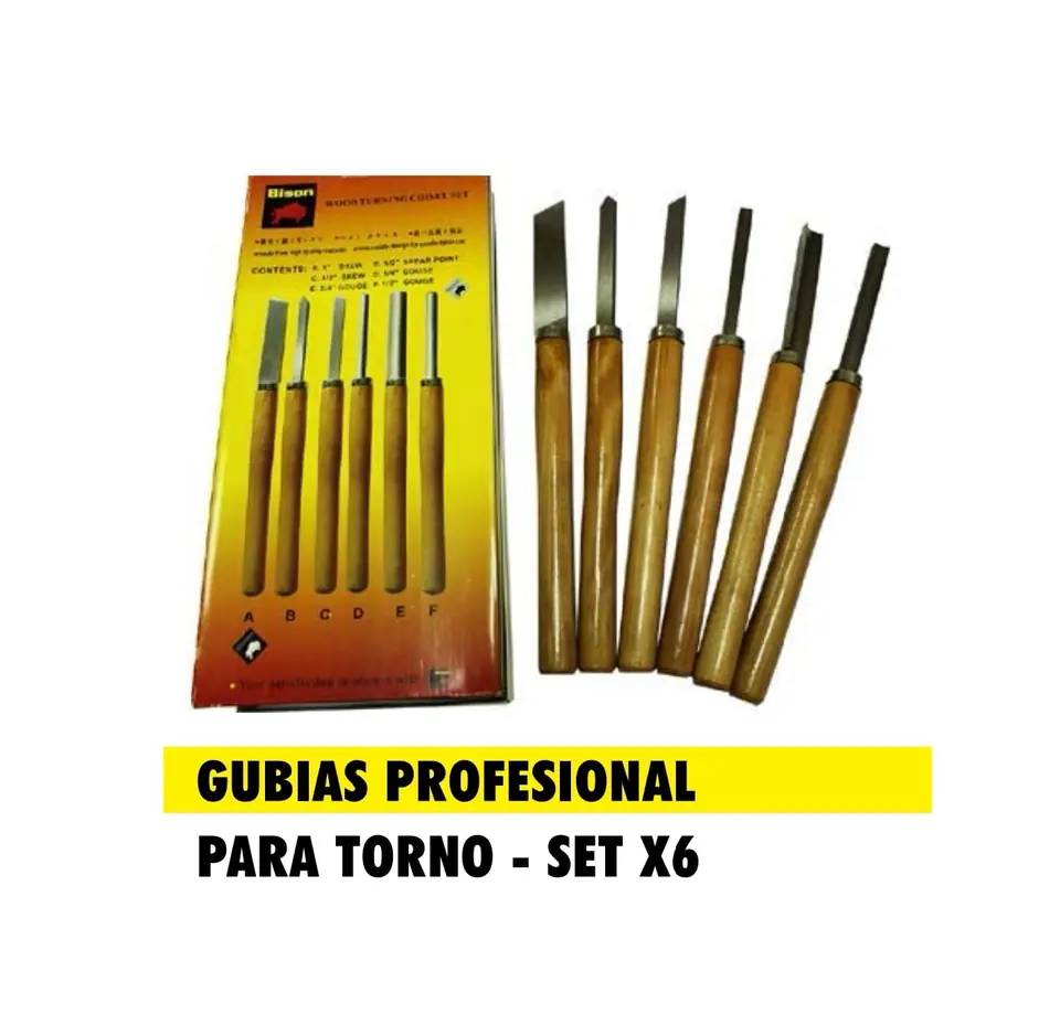 GUBIA TORNO X 6 PZS BISON (U2000)