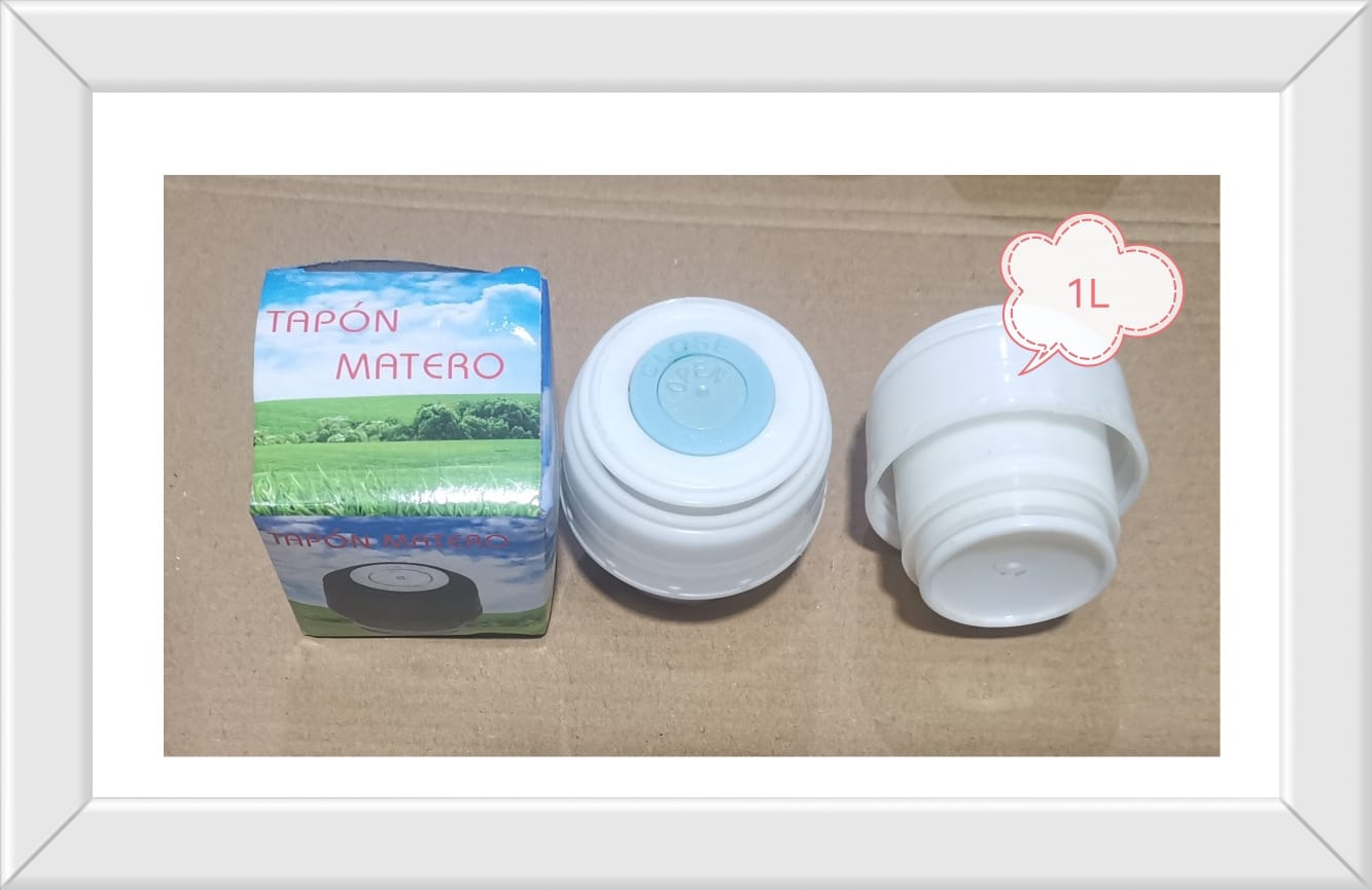 TAPON TERMO 1 L BLANCO EN CAJA (U110)