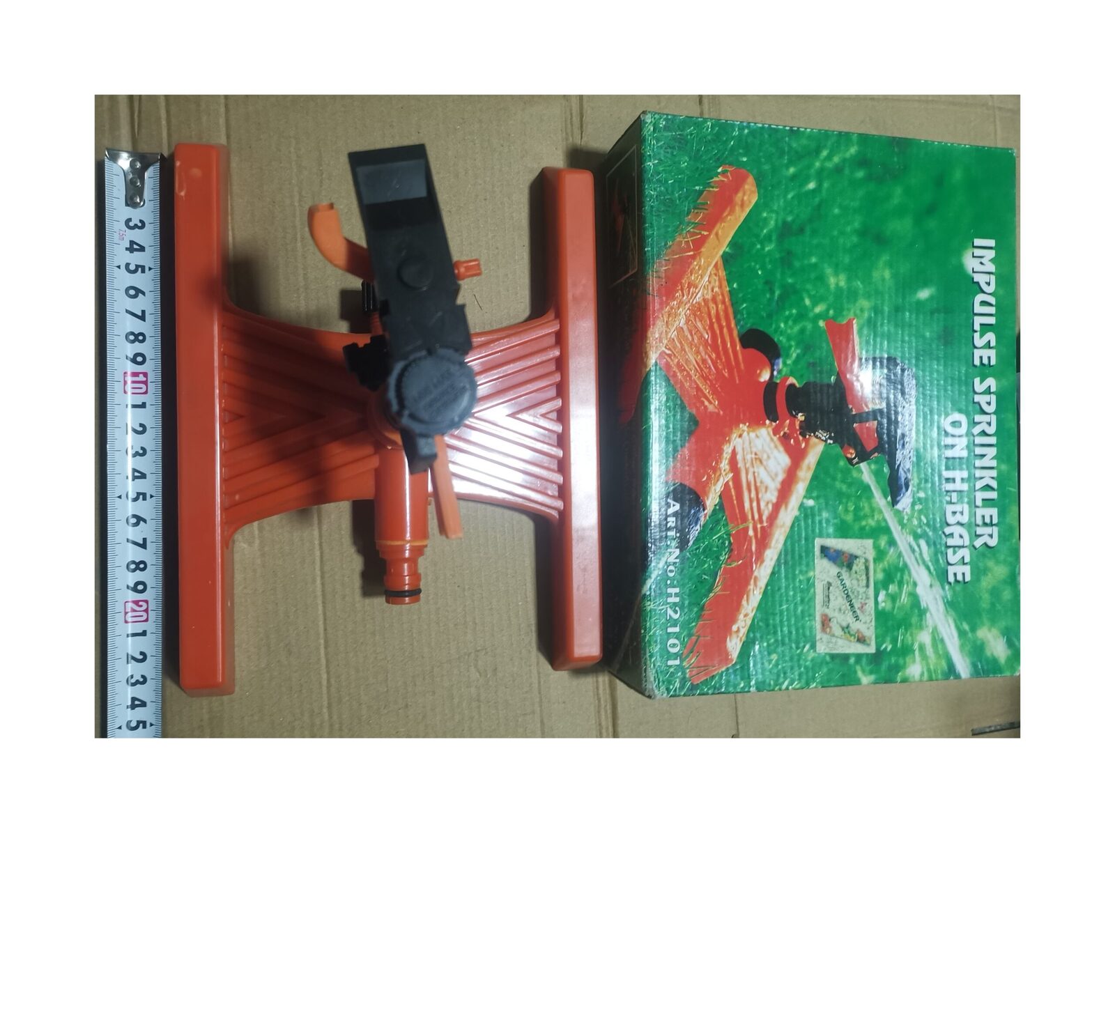 ASPERSOR REGADOR GIRATORIO CON BASE  GRANDE (U380)