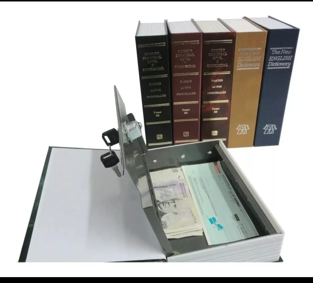 COFRE TIPO LIBRO GRANDE 260X200X65 (U1050)