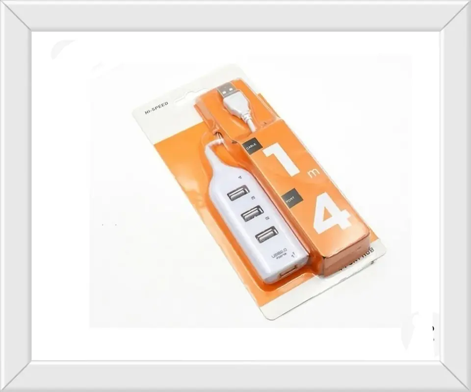 ZAPATILLA HUB USB 4 PUERTOS (U130)