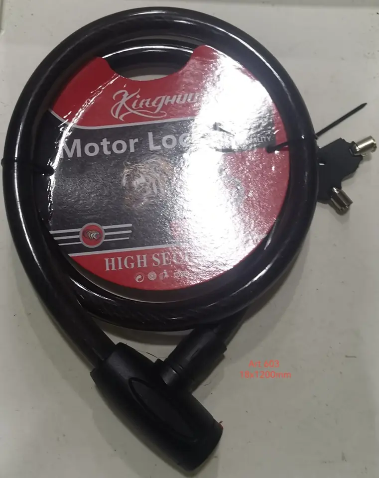 LINGA CABLE MOTO CON TAPA 18MM*1.2M ART 603(U500)