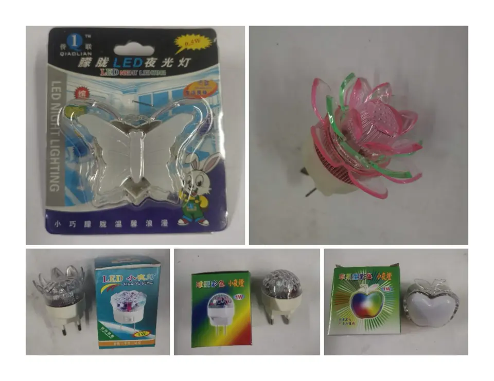 LUZ DE NOCHE LED VARIOS MOTIVOS (U065)