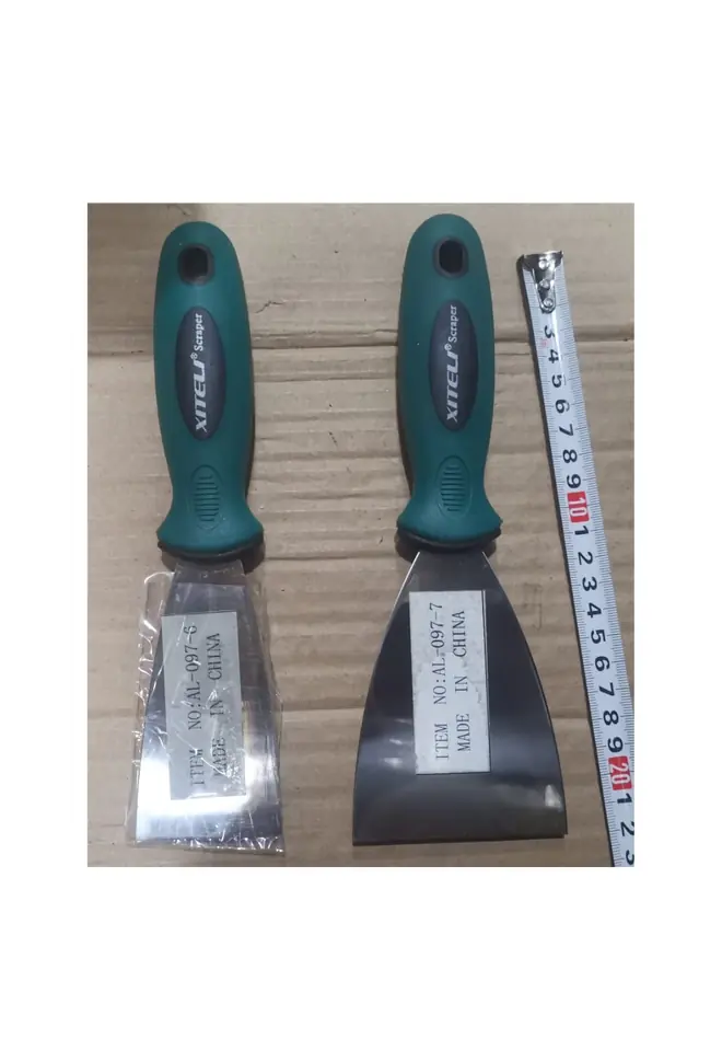 ESPATULA MANGO ENGOMADO VERDE 2" (U100)