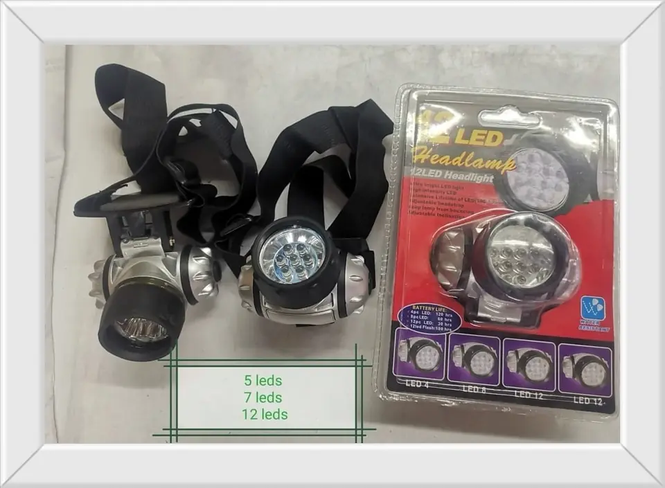LINTERNA MINERA 5 LED (U180)