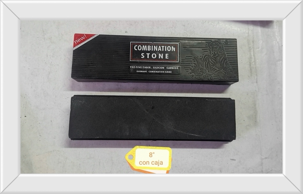 PIEDRA AFILAR 8" EN CAJA PLASTICA (U170)
