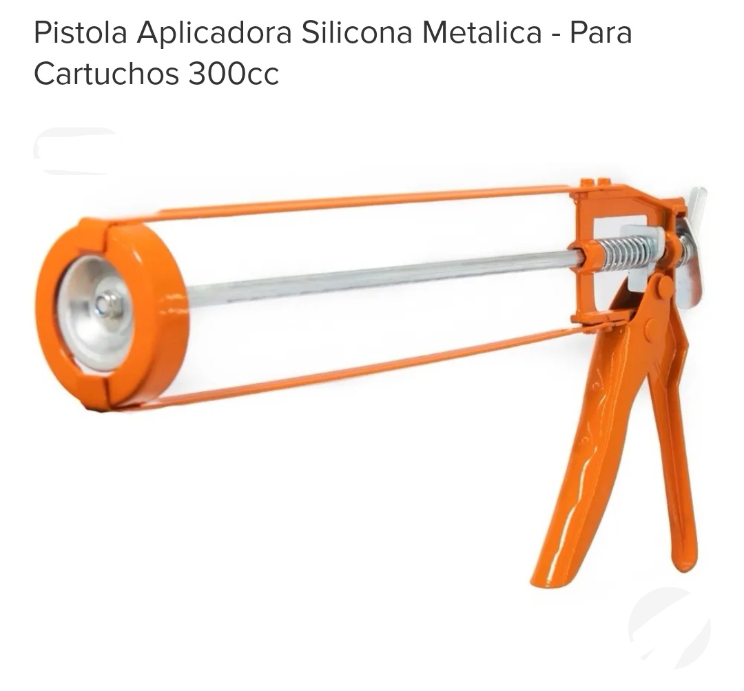 PISTOLA APLICADORA SILICONA ESQUELETOR ECONOMICA (U170)