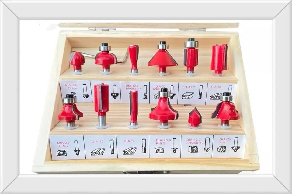 FRESAS ROUTER KIT X 12 PCS (U1700)