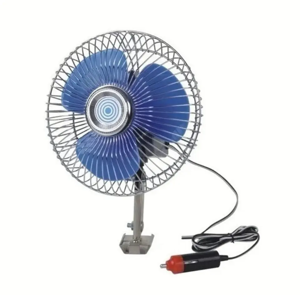 VENTILADOR METAL 12V 6" (U900)
