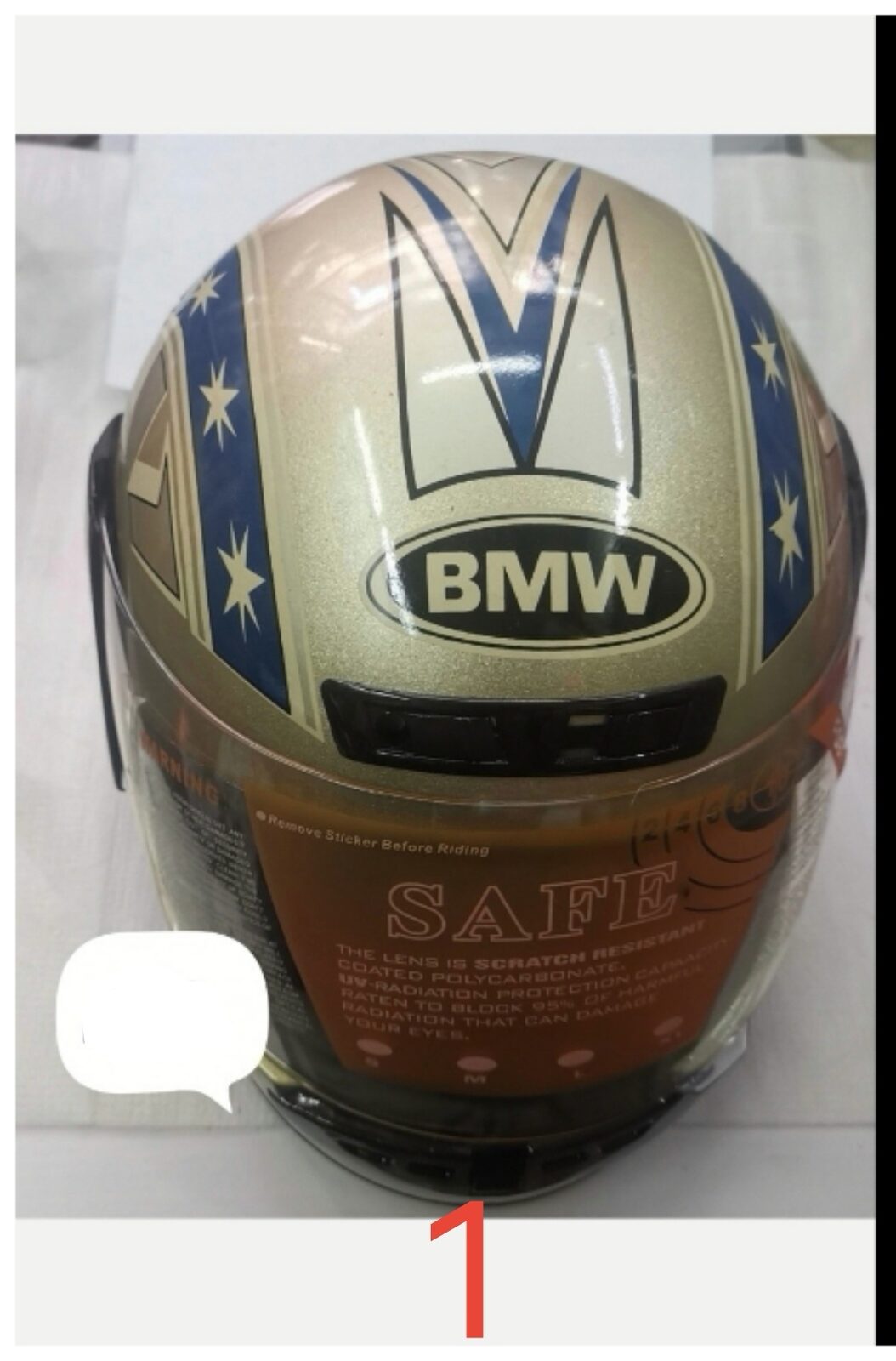 CASCO MOTO BMW COLOR SURTIDO (U1550)
