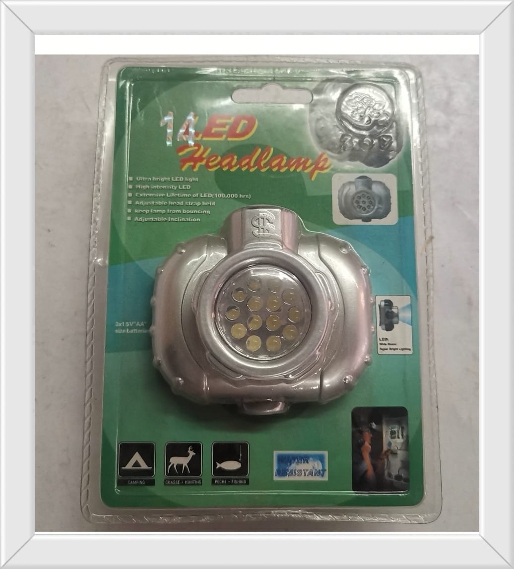 LINTERNA MINERA 14 LED (U180)