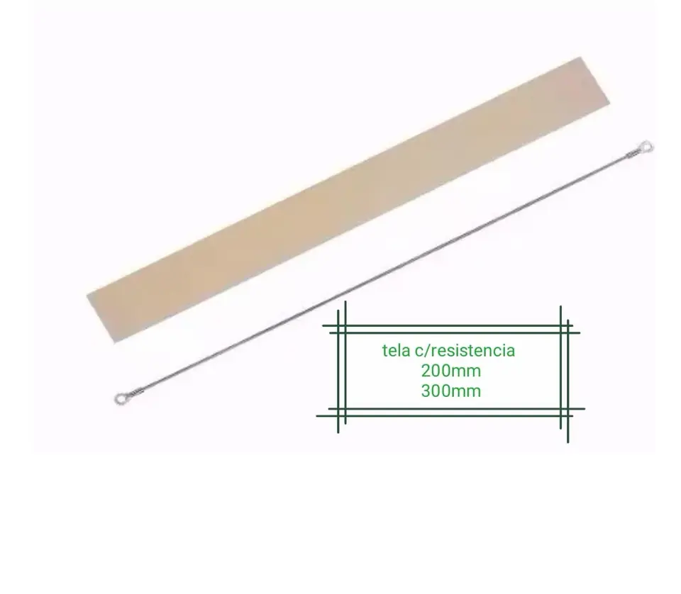 REPUESTO TELA Y RESISTENCIA PARA SELLADORA BOLSA 30CM (U120)