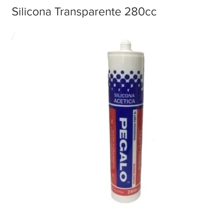 SILICONA ACEITICA PEGALO