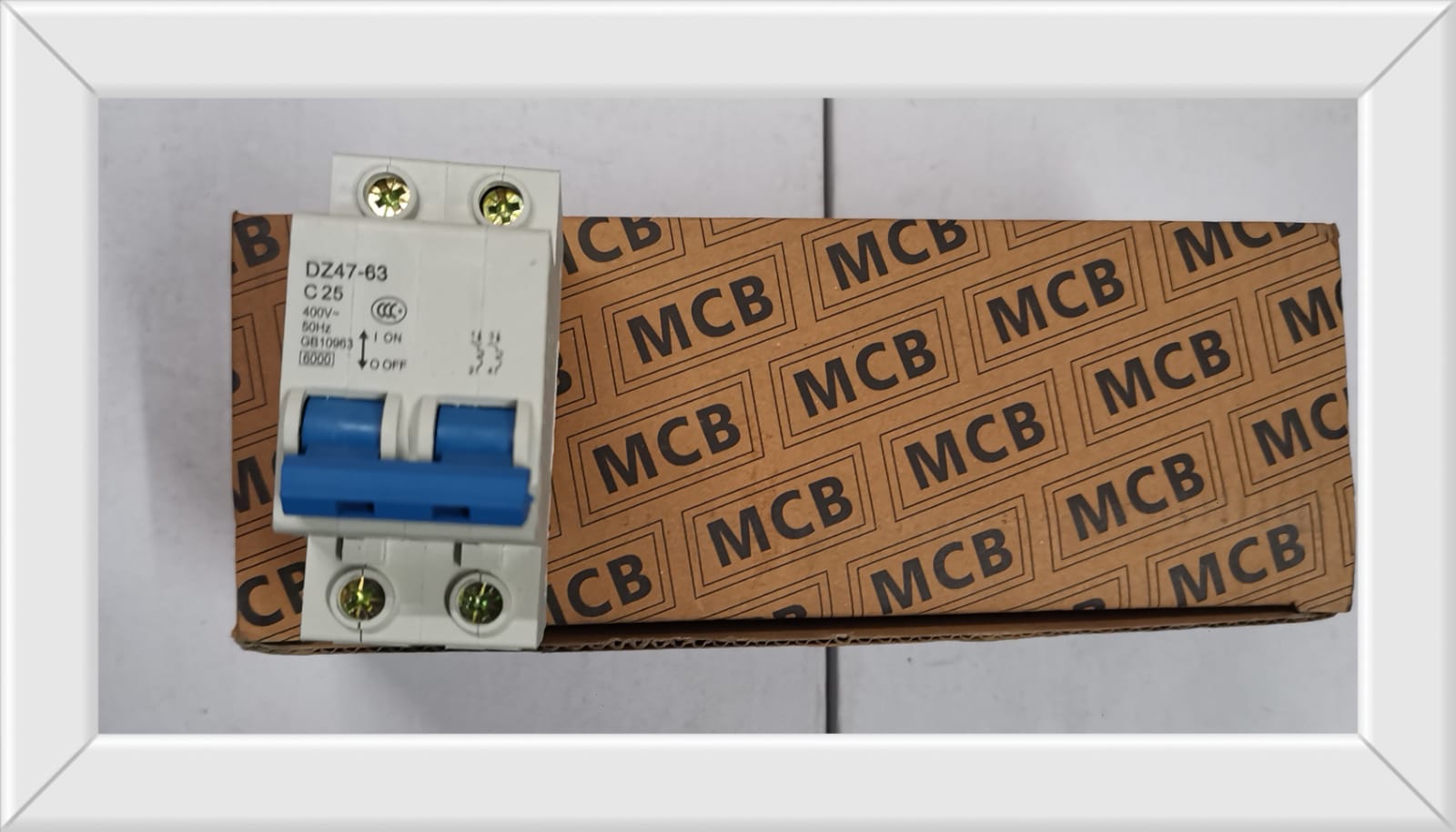 TERMICA BIPOLAR MCB 25A (U320)